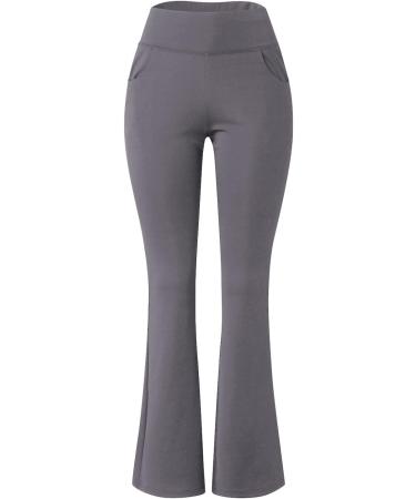 Sport Pants for Women Running Joggers Causal Workout Gym Yoga Sweatpant Comfy Elasticated Trousers Jogging Bottom with Pockets 10-djufh-grey-e M - Buy Online on GoSupps.com