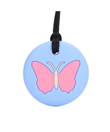 Colonet Sensory Chewing Chain - Safe Silicone Chew Toys for Relief & Growth | Easy to Clean 2 Pieces (Sky Blue) - Buy Online on GoSupps.com