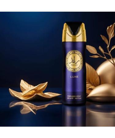 Lattafa Ra ed Luxe Perfumed Deodorant Spray 6.7 oz - Unisex Floral Fragrance for All-Day Freshness | International Shipping Available - Buy Online on GoSupps.com