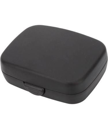 Hearing Aid Protective Case Large Capacity Quadrate Hearing Aids Storage Box 2 Colors Headphone Organizer Hearing Aid Accessories(Black) - Buy Online on GoSupps.com