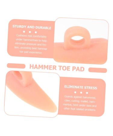 Middle Toe Support Pad Nursing Foot Protectors - Set of 4 | Bunion Cushions & Toe Divider | Orthopedic Bunion Splint & Valgus Correction Tool - Buy Online on GoSupps.com