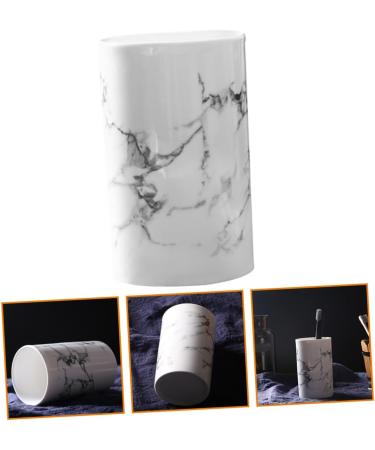 Gleavi Mouthwear Cups - Ceramic Bathroom Storage Cups for Tooth Cleaning & Water Mug Lovers | Ideal Accessory for Bathroom - Buy Online on GoSupps.com