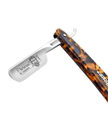 Dovo Barbarossa Razor - 5/8 Carbon Steel Round Head Barber Knife | Dovo Solingen Whole Hollow Cut - Buy Online on GoSupps.com