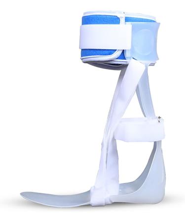 Drop Foot Postural Correction Brace AFO Drop Foot Support Can Be Worn With Shoes For Drop Foot Stroke Hemiplegia Foot Drop Multiple Sclerosis (Color : Left Size : Medium) Medium Left