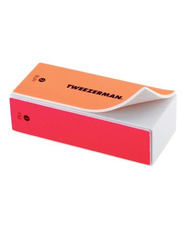 Tweezerman Neon 4-in-1 Smooth & Shine Block | Nail Buffing and Shining Tool - Buy Online on GoSupps.com
