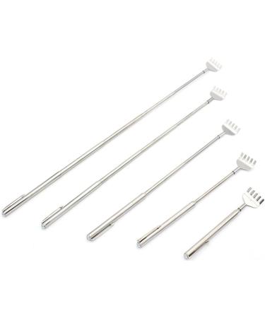 ROSENICE Telescopic Back Scratcher - Stainless Steel Back & Body Massager (2-Pack) | Ideal for Itchy Skin & Relaxation | International Shipping Available - Buy Online on GoSupps.com