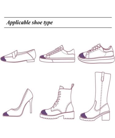 2 Pairs Foam Toe Filler Inserts for Women High Heels - Reusable Shoe Cushion Pads for Toe Pain Relief - Buy Online on GoSupps.com