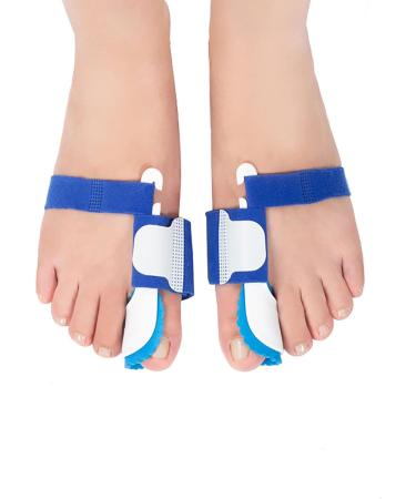 Alinzo Bunion Splint (2PCs) - Orthopedic Corrector for Hallux Valgus | Day & Overnight Big Toe Support for Men & Women - Buy Online on GoSupps.com
