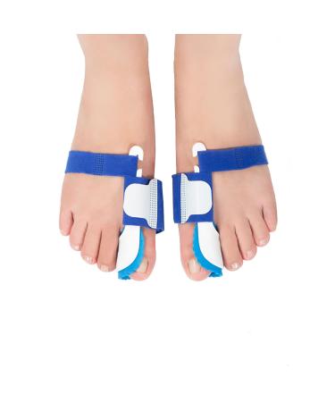 Alinzo Bunion Splint (2PCs)-Bunion Corrector-Sleeve for Hallux Valgus Bunion Pain Relief-Non-Surgical Correction-Hammer Toe Straightener