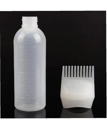 1PC Root Comb Applicator Bottle Hair Coloring Dye And Scalp TreaMalet Essential Salon Hair Cleansing Bottle 4 Ounce With Graduated Scale(Pink) - Buy Online on GoSupps.com