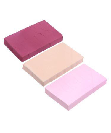 MAGICLULU Sets Triangle Puff Make-up Sponge Pads Round Sponge Puff Wet Dry Makeup Sponge Powder Sponge Beauty Sponge Facial Washing Sponge Complexion Sponges Makeup Blender Cosmetic Dry Puff