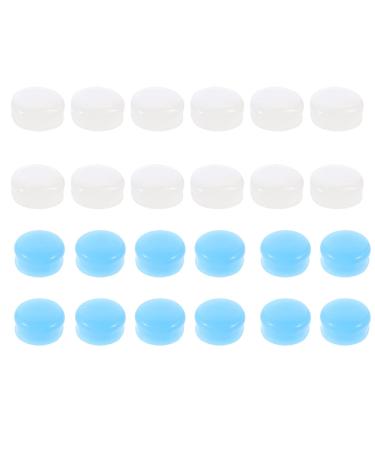 24pcs Silicone Earplugs Student Earplugs Stylish Earbuds Invisible Earplugs Multipurpose Sleeping Earplugs Silicone Sleeping Earplugs Ear Plugs Noise Canceling Earplugs