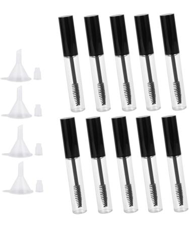 NOLITOY 20 pcs DIY Cream Made Containers Empty Self Lid Mascara Lids Oil Growth Refillable with 1 ml (Pack of 1) Blackx2pcs - Buy Online on GoSupps.com