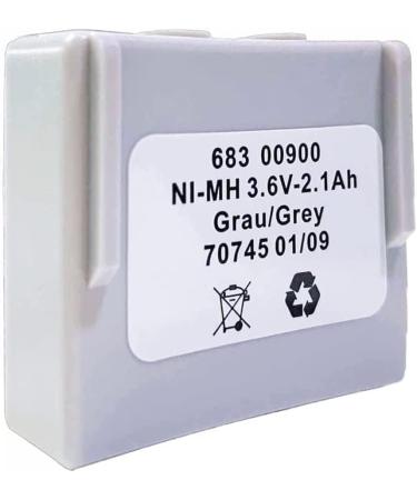 Pack of 8 - 3.6V 68300900 2100mAh Rechargeable Ni-MH Battery for Crane Remote Control - International Shipping Available - Buy Online on GoSupps.com