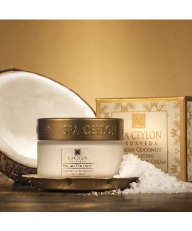 SPA CEYLON Virgin Coconut Face Cream - Hydrating & Nourishing | Paraben-Free | All Skin Types | Repair & Comfort - Buy Online on GoSupps.com