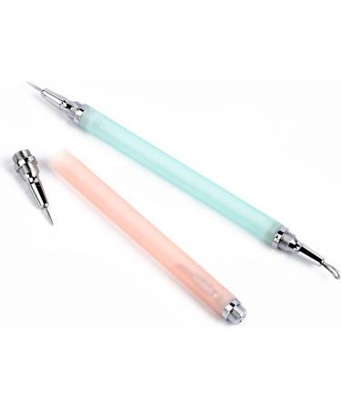 Acne Needle Detachable Double-Head Facial Blackhead Acne Remover Needle Stainless Steel Comedone Blemish Cleansing Needles Makeup Tool (Color : Blue) - Buy Online on GoSupps.com