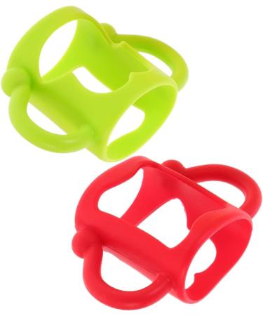 Abaodam 8 Pcs Silicone Bottle Handle Bottle Grip Silicone Bottle Grip Nursing Bottle Handle Newborn Bottle Grip Bottle Handles Child Multifunction Milk 13.00X7.00X6.50CMx4pcs Assorted Colorx4pcs - Buy Online on GoSupps.com