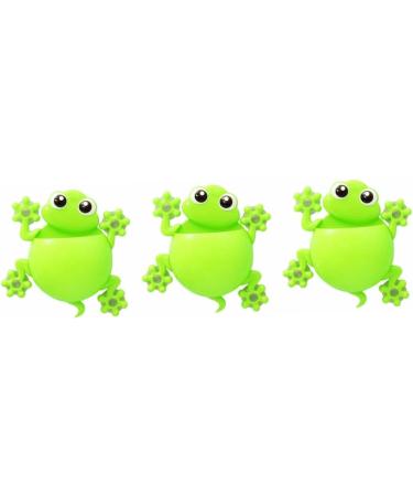 Buy Cabilock 3-Stage Toothpaste & Toothbrush Wall Organizer - Kids Bathroom Holder - Light Green - 3pcs Set - Buy Online on GoSupps.com