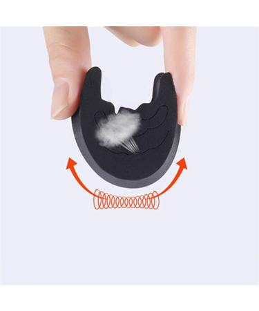 Adjustable Toe Filler Inserts 4 Pairs - Reusable Shoe Fillers for Men & Women - Black + Beige - Buy Online on GoSupps.com