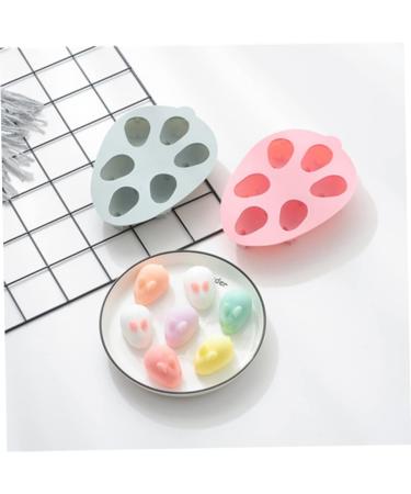 3 Pcs 3D Easter Rabbit Cake Silicone Molds Bee Craft Bunny Desserts Silicone Bakeware Decorative Soap Muffin Mould Oven Clay Candle Molds DIY Baking Lollipop Molds Candy Chocolate Sky-bluex3pcs 14.9X20.9CMx3pcs - Buy Online on GoSupps.com