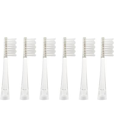 SEAGO Toothbrush Replacement Heads - 6 Pack SG977 SG513 - Compatible with SEAGO Electric Toothbrushes for Kids - Buy Online on GoSupps.com