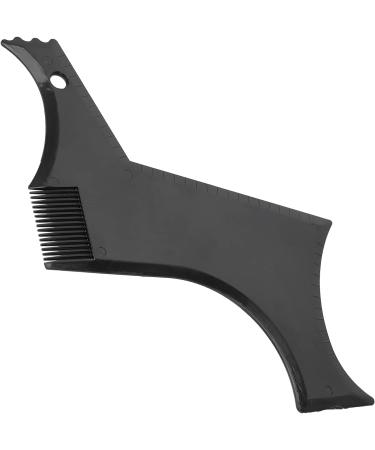 Generic Guide de Mise en Forme de Barbe Professionnel Mod le de Coupe de Cheveux Flexible en Plastique Noir pour un Alignement Pr cis de la Barbe Fa onneur de Facile Utiliser pour une Coupe - Buy Online on GoSupps.com