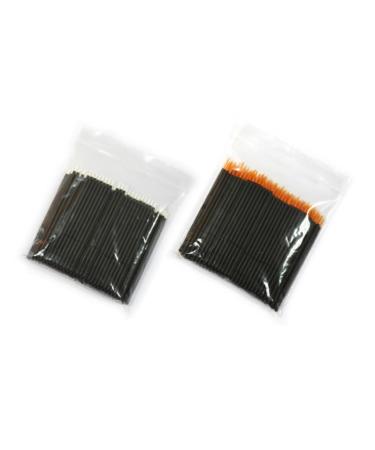 DOITOOL 100pcs Disposable Makeup Tools White Eye Makeup Tools Liquid Eyeliner Eye Shadow Brush Make up 10*0.5cm As Shown