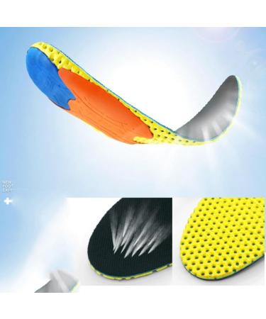 EVA Adult Flat Foot Arch Support Insoles for Sports | Mild to Moderate Comfort (Size 44D - Buy Online on GoSupps.com