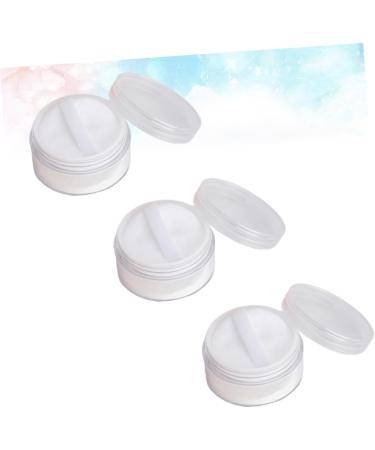 FRCOLOR 9 Pcs Toiletry containers Foundation Powder case Cosmetic Case Powder Box Travel Beauty Tools Bulk Size 2x3pcs Whitex3pcs - Buy Online on GoSupps.com