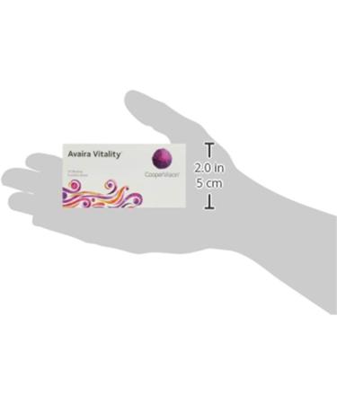 Buy Coopervision Avaira Vitality Spheric Monthly Contact Lenses - 6 Pieces BC 8.4mm DIA 14.2mm -1.0 Diopters - Global Shipping - Buy Online on GoSupps.com