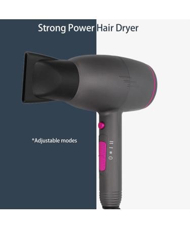 Hammer Shape Hair Dryer Professional Blow Dryer - Lightweight Travel Hairdryer Strong Power Professional Salon Hair Dryer Hairstyle Tool (US Plug 110V) - Buy Online on GoSupps.com
