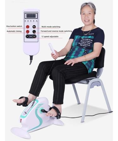 Electric Pedal Portable Electric Pedal Portable Mini Exercise Bike Stepper Pedal Exerciser Portable Electric Mini Rehabilitation Bicycle Arm and Leg Physical for Handicap Disabled - Buy Online on GoSupps.com
