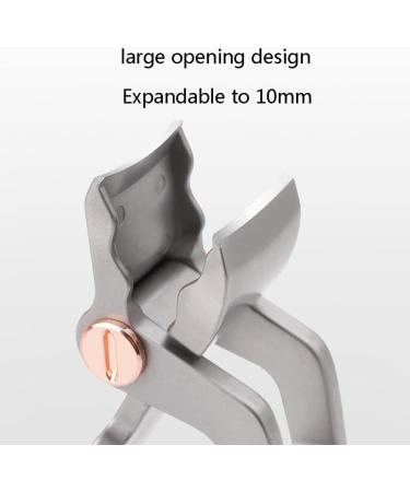 Stainless Steel Alligator Bionic Nail Clipper - Large Opening Anti-Splash Design - Perfect for Travel and Home Use - Buy Online on GoSupps.com