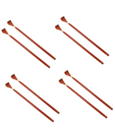 TOVINANNA 8 STK Back scraps Back -itchy relaxation tool back scratches extendable massage devices massage devices for adult domestic tools ornaments solid wood wooden child