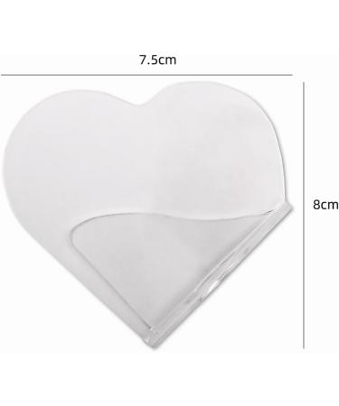 Milageto Makeup Palette - Clear Nail Art & Foundation Mixing Tray | Multi-Use Acrylic for Lipstick Pigment & Shadow - Buy Online on GoSupps.com