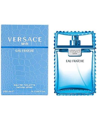 Versace Eau Fraiche for Men 6.8 oz Eau De Toilette Spray - Multicolor - Buy Online on GoSupps.com