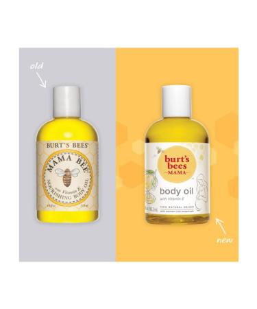 Burt's Bees Mama Bee Nourishing Oil 4 Fl Oz - Pack of 3 | With Vitamin E | Pregnancy Skincare Essential - Buy Online on GoSupps.com