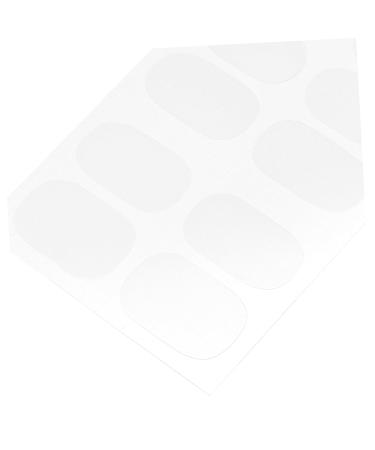 PLAFOPE 6 Sheets Nail Patch Sheer Nail Polish Manicure Kit Nail Sticker Gels Stickers Nail Kits Clear Nail Polish Transparent Nail Polish Nail Gel Strips Gel Pedicure Kit Double Sided Tape - Buy Online on GoSupps.com