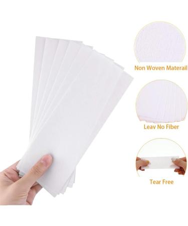 100 Wax Strips for Hair Removal - Brazilian & Leg Waxing - Tear & Easy Use Plasters - Buy Online on GoSupps.com