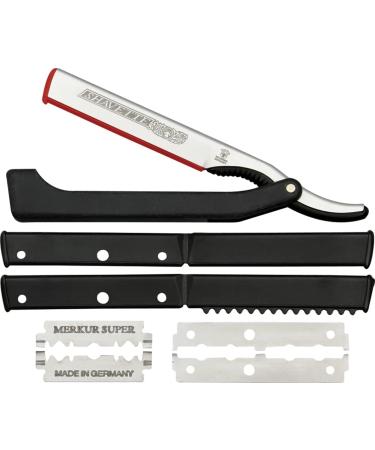 DOVO 201081 Razor Shavette - Premium Straight Edge Razor for Perfect Shaves | International Shipping Available - Buy Online on GoSupps.com