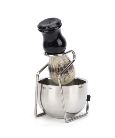 3PCS Traditional Manual Shaving Kit for Men - Classic Razor Tool Set with Soap Bowl - International Shipping Available - Buy Online on GoSupps.com