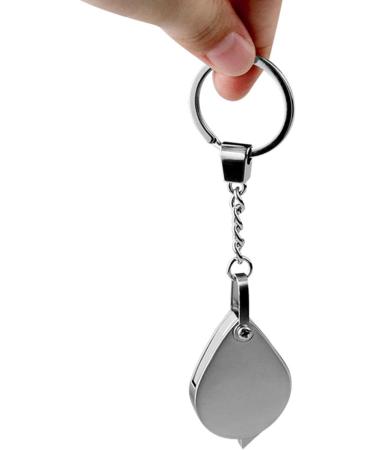 Small 20X Magnifier Keyring Magnifyings Glass Optical Lens Loupes For Detailed Inspection And Reading Fine Prints 20 Times - Buy Online on GoSupps.com