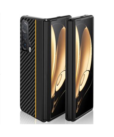 Shell textures leather cell phone case folable anti vibration & anti -fall comfortable grip full protection shield compatible for Honor Magic V (1) Honor Magic V 1