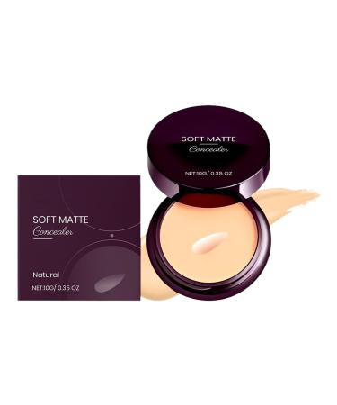 Integral matte concealer mattifying correction cream antishine longlasting care light 10 g waterproof for daily event evening work travel Natural color