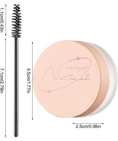 GUANGLU Brow Soap For Eyebrow 10g Transparent Eyebrow Cream Efficient Clear Eyebrow Shaping Wax Natural Long-lasting Eyebrow Styling Soa - Buy Online on GoSupps.com