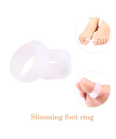 Koulate Slimming Foot Ring - Health Silicone Magnetic Toe Rings for Body Slimming - 10 Pairs - Shop Now! - Buy Online on GoSupps.com