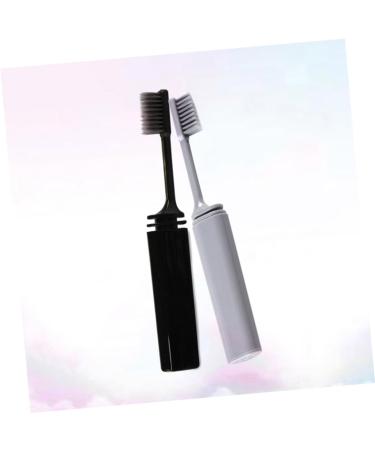 FRCOLOR 4 Pcs Portable Folding Toothbrush Set - Travel-Friendly Personal Care Teeth Brush - Buy Online on GoSupps.com