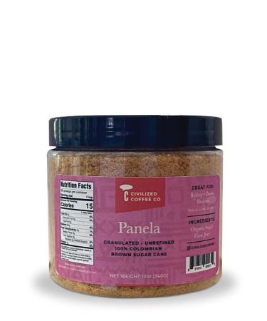 Colombian Pilloncillo Panela Molida 12 oz - Unrefined Brown Sugar Granules for Coffee - Buy Online on GoSupps.com
