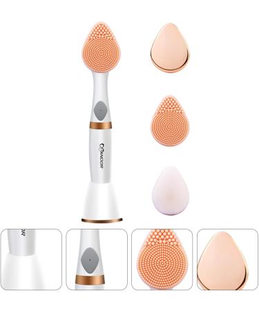 POPETPOP 1 Set Washing Device Face Washing Brush Electric Face Cleanser Face Massage Brush Electric Facial Cleaner Deep Pore Cleanser Electric Facial Brush Nose White Abs Deep Cleaning - Buy Online on GoSupps.com