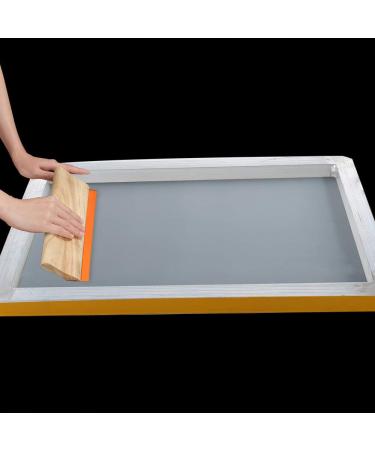 Caydo 3 Pieces 3 Sizes Screen Printing Squeegee  75 Durometer Wooden Ink Scraper for Screen Printing Fabric  5.9 Inch  9.4 Inch and 13.7 Inch - Buy Online on GoSupps.com